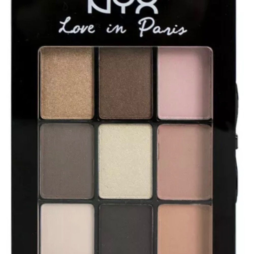 NYX Love In Paris 9 Color Eyeshadow Palette